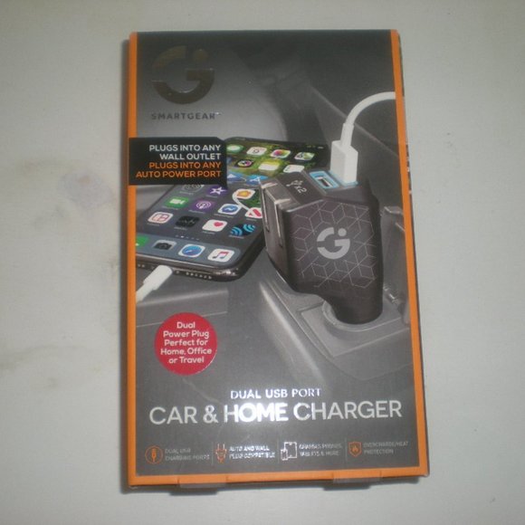CAR & HOME CHARGER  NWB    SMARTGEAR - Picture 2 of 2